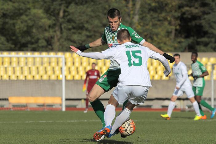 A lyga: „Kauno Žalgiris“ – Vilniaus „Žalgiris“ 0:2