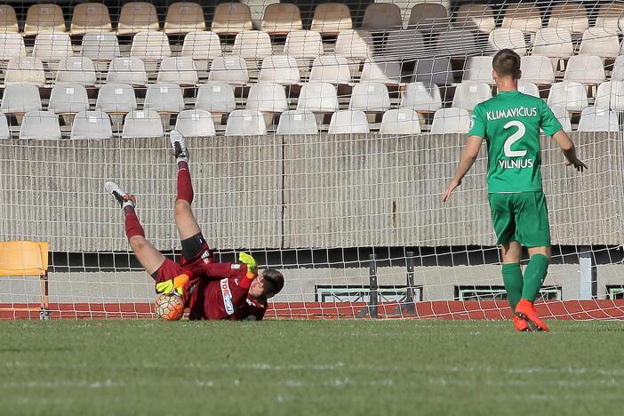 A lyga: „Kauno Žalgiris“ – Vilniaus „Žalgiris“ 0:2