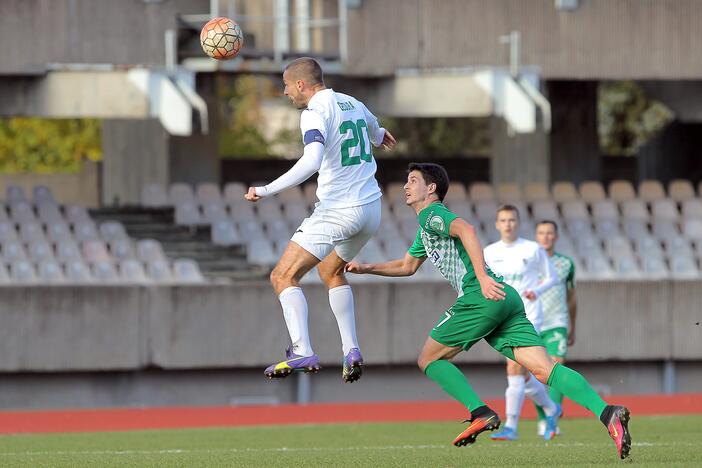 A lyga: „Kauno Žalgiris“ – Vilniaus „Žalgiris“ 0:2