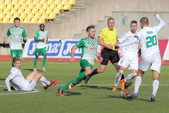 A lyga: „Kauno Žalgiris“ – Vilniaus „Žalgiris“ 0:2