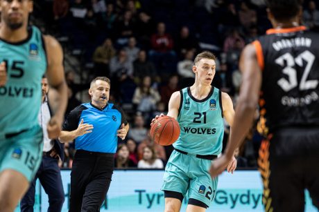 Europos taurė: Vilniaus „Wolves“ – Londono „Lions“ 87:101