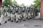Klaipėdoje privalomosios pradinės karo tarnybos kariai prisiekė negailėti gyvybės Klaipėdoje privalomosios pradinės karo tarnybos kariai prisiekė negailėti gyvybės