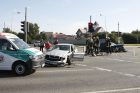 Dar viena avarija Klaipėdoje: sumaitoti du automobiliai Dar viena avarija Klaipėdoje: sumaitoti du automobiliai