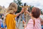 Kauniečius džiugina festivalio „ConTempo“ žirafos Kauniečius džiugina festivalio „ConTempo“ žirafos