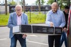 Kauno policijai perduoti naktiniai dronai ir elektriniai paspirtukai Kauno policijai perduoti naktiniai dronai ir elektriniai paspirtukai