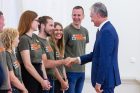 G. Nausėda susitiko su projekto „Misija Sibiras“ dalyviais G. Nausėda susitiko su projekto „Misija Sibiras“ dalyviais
