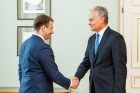 G. Nausėda susitiko su finansų ministru G. Nausėda susitiko su finansų ministru