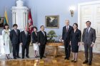 G. Nausėda susitiko su Japonijos delegacija G. Nausėda susitiko su Japonijos delegacija