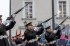 Vilniuje – iškilminga vėliavų pakėlimo ceremonija Vilniuje – iškilminga vėliavų pakėlimo ceremonija