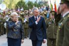 Prezidentą pagerbė ginkluotosios pajėgos Prezidentą pagerbė ginkluotosios pajėgos