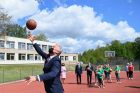 Prezidento vizitas Dovilų pagrindinėje mokykloje Prezidento vizitas Dovilų pagrindinėje mokykloje