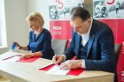 LSU ir LKF sutarties pasirašymas LSU ir LKF sutarties pasirašymas