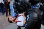 Protestuotojai Maskvoje Protestuotojai Maskvoje