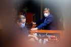 Lietuvos valstiečių ir žaliųjų sąjungos būstinė laukia rinkimų rezultatų Lietuvos valstiečių ir žaliųjų sąjungos būstinė laukia rinkimų rezultatų