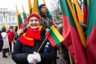 Trijų Baltijos valstybių vėliavų pakėlimo ceremonija S. Daukanto aikštėje Trijų Baltijos valstybių vėliavų pakėlimo ceremonija S. Daukanto aikštėje