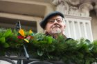 Vasario 16-osios minėjimas prie Lietuvos nepriklausomybės signatarų namų Vasario 16-osios minėjimas prie Lietuvos nepriklausomybės signatarų namų