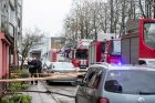 Gaisras Taikos prospekto daugiabutyje Gaisras Taikos prospekto daugiabutyje