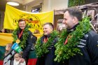 Iš Dakaro grįžo sunkvežimio ekipažas Iš Dakaro grįžo sunkvežimio ekipažas