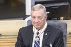 JAV senatoriui R. J. Durbinui įteikta Aleksandro Stulginskio žvaigždė JAV senatoriui R. J. Durbinui įteikta Aleksandro Stulginskio žvaigždė