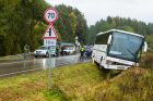 Autobuso ir dviejų lengvųjų automobilių avarija Kačerginėje Autobuso ir dviejų lengvųjų automobilių avarija Kačerginėje