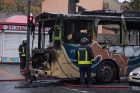 Netoli Kauno autobusų stoties supleškėjo troleibusas Netoli Kauno autobusų stoties supleškėjo troleibusas