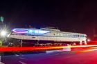 Laivas „Raketa“ ruošiamas nuleidimui į vandenį Laivas „Raketa“ ruošiamas nuleidimui į vandenį