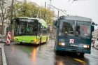 Kaune pristatyti naujieji troleibusai Kaune pristatyti naujieji troleibusai