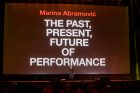 Marinos Abramović paskaita „Žalgirio“ arenoje Marinos Abramović paskaita „Žalgirio“ arenoje