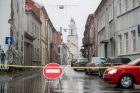 Kauno centre dėl eglės įžiebimo ribojamas eismas Kauno centre dėl eglės įžiebimo ribojamas eismas