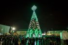 Marijampolėje sušvito Kalėdų eglė Marijampolėje sušvito Kalėdų eglė