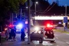 Avarija O. Milašiaus gatvėje Vilniuje Avarija O. Milašiaus gatvėje Vilniuje