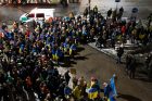 Ukrainos palaikymo mitingas prie Vokietijos ambasados Ukrainos palaikymo mitingas prie Vokietijos ambasados