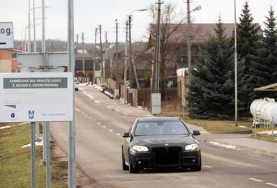 Tąsa: J.Bielinio gatvės Ramučiuose rekonstrukcija tęsis iki kitų metų gegužės.