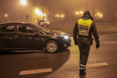 Tarnyba: policininkai dirbo ir šventinėmis dienomis, nutvėrę girtus vairuotojus, jie apsaugojo žmones nuo žūties ir sužalojimų.