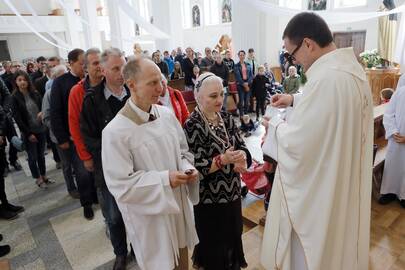 Tendencija: daugiausia žmonių Klaipėdos Marijos Taikos Karalienės bažnyčioje – sekmadienio mišiose, ypač atlaidų ar kitų švenčių metu.