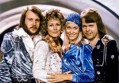 ABBA 1974 metais.