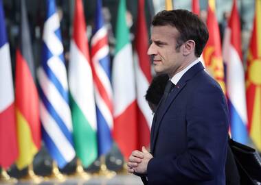 Situacija: įtampa Europoje verčia E.Macroną būti aktyvų tarptautinės politikos arenoje.