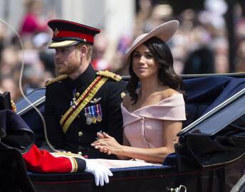 Princas Harry su žmona Meghan