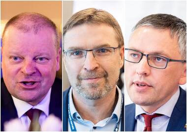 Saulius Skvernelis, Linas Kukuraitis, Vytautas Bakas