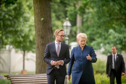 Liudas Zakarevičius ir Dalia Grybauskaitė