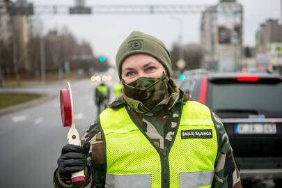 Svarbu: šauliai visą pandemijos laiką buvo ligoninėse, keliuose, oro uostuose, kur reikėjo pagalbos.