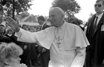 Autoritetas: Jono Pauliaus II vizitas Lietuvoje prieš 25 metus nepaliko abejingų.