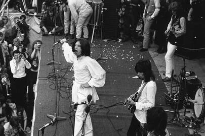 1969 metais roko grupė „The Rolling Stones“ surengė nemokamą koncertą 250 tūkst. fanų Londono Haid parke, pristatydami savo naują gitaristą Mick Taylor (Miką Teilorą).