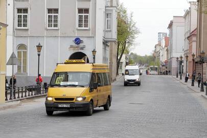 Ketinimai: Klaipėdoje bus siekiama suvienodinti maršrutinių ir taksi automobilių spalvas.