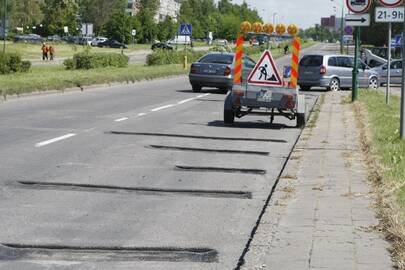 Darbai: uostamiesčio gatvių remontui šiemet numatyta skirti 2,2 mln. eurų.