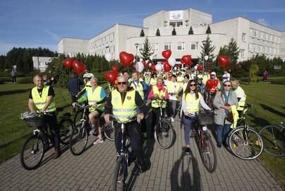 Neabejingi: Jūrininkų ligoninės darbuotojų gretas papildė gausus būrys bendraminčių, neabejingų savo ir aplinkinių sveikatai.