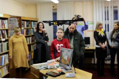 Naujovės: Klaipėdos viešojoje bibliotekoje ketvirtadienį buvo galima susipažinti su naujausiomis technologijomis.