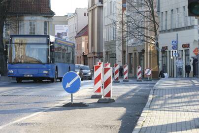 Laikas: eismas viena Biržos tilto juosta bus ribojamas iki balandžio 30 d.