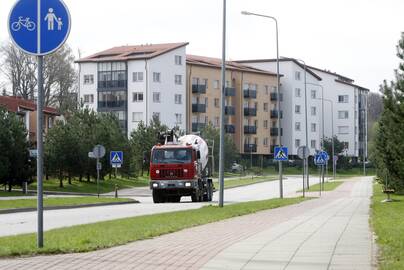 Sprendimas: sunkiasvoris transportas nebegalės važiuoti Tauralaukio gatve.