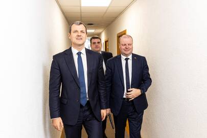 Gintautas Paluckas, Saulius Skvernelis, Remigijus Žemaitaitis